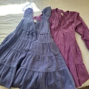 Xirena Dresses Blue and Purple Sz XS